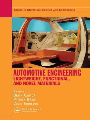cover image of Automotive Engineering